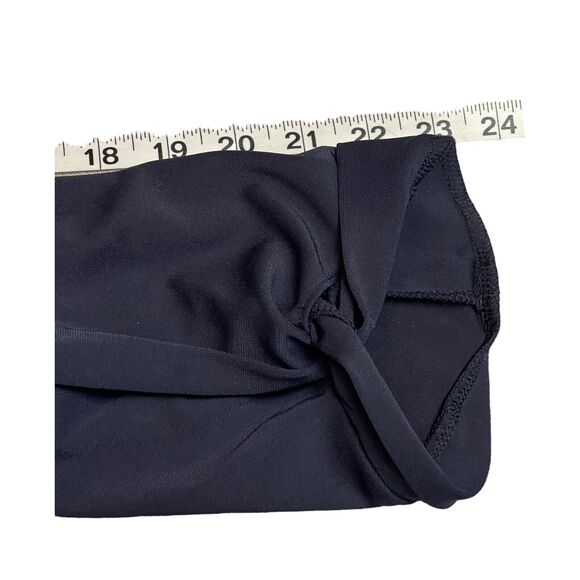 Talbots Cardigan Top Women's 1X Plus Navy Blue 3/4 Sleeve Open Front Classic - Picture 7 of 7